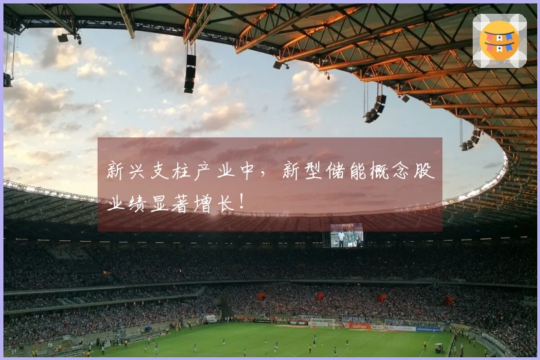 新兴支柱产业中，新型储能概念股业绩显著增长！